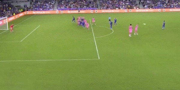 美职联上半场战报：穆里尔闪电破门，布莱特迅速回应，奥兰多城暂平迈阿密国际